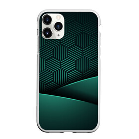 Чехол для iPhone 11 Pro Max матовый с принтом Luxury Green , Силикон |  | Тематика изображения на принте: green | luxury | versace | vip | абстракция | версаче | вип | паттерн | роскошь | текстуры