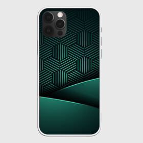 Чехол для iPhone 12 Pro с принтом Luxury Green , силикон | область печати: задняя сторона чехла, без боковых панелей | Тематика изображения на принте: green | luxury | versace | vip | абстракция | версаче | вип | паттерн | роскошь | текстуры