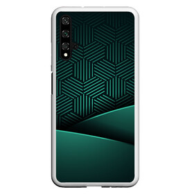 Чехол для Honor 20 с принтом Luxury Green , Силикон | Область печати: задняя сторона чехла, без боковых панелей | Тематика изображения на принте: green | luxury | versace | vip | абстракция | версаче | вип | паттерн | роскошь | текстуры