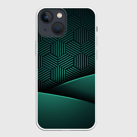 Чехол для iPhone 13 mini с принтом Luxury Green ,  |  | green | luxury | versace | vip | абстракция | версаче | вип | паттерн | роскошь | текстуры