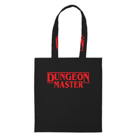 Шоппер 3D с принтом Stranger Dungeon Master , 100% полиэстер | Плотность: 200 г/м2; Размер: 34×35 см; Высота лямок: 30 см | aniki | billy | boss | boy | bucks | dark | deep | door | dungeon | fantasy | gachi | gachimuchi | gym | hundred | master | muchi | next | stranger | the | things | three | van | wee | билли | ван | гачи | гачимучи | дела | мучи |