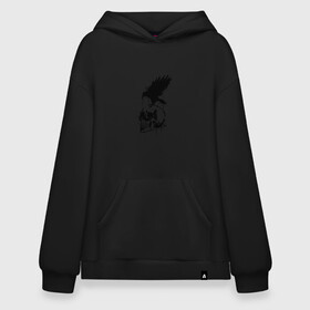 Худи SuperOversize хлопок с принтом Skull crow , 70% хлопок, 30% полиэстер, мягкий начес внутри | карман-кенгуру, эластичная резинка на манжетах и по нижней кромке, двухслойный капюшон
 | animal | bird | bone | bones | creepy | crow | dead | death | halloween | horror | scary | skull | skulls | splash | the curse | голова | кости | ужасы | хоррор | череп