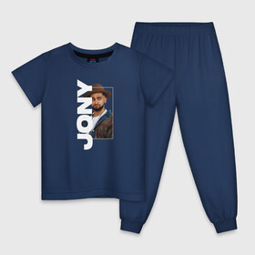 Детская пижама хлопок с принтом Jony  , 100% хлопок |  брюки и футболка прямого кроя, без карманов, на брюках мягкая резинка на поясе и по низу штанин
 | jony | jony комета | джони | джони комета | жони | комета | френдзона