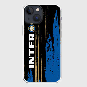 Чехол для iPhone 13 mini с принтом INTER. ,  |  | football | football club | inter | sport | интер | спорт | спортивные | униформа | фирменные цвета | футбол | футбольный клуб