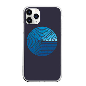 Чехол для iPhone 11 Pro матовый с принтом Ocean. Mosaik , Силикон |  | aquarium | circle | closed | cyclical | flask | flow | mosaic | ocean | river | schema | sea | water | wave | вода | волна | дно | замкнутый | колба | круг | мозаика | море | океан | река | схема | течение | цикличность