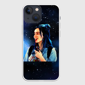 Чехол для iPhone 13 mini с принтом Billy Elish ,  |  | bad guy | billie eilish | билли айлиш | музыка | популярная музыка