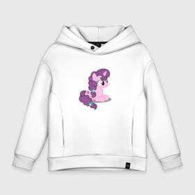 Детское худи Oversize хлопок с принтом Pony Pink Mammal Purple - Litt , френч-терри — 70% хлопок, 30% полиэстер. Мягкий теплый начес внутри —100% хлопок | боковые карманы, эластичные манжеты и нижняя кромка, капюшон на магнитной кнопке | Тематика изображения на принте: applejack | friendship | mylittlepony | rainbow dash | twilight sparkle | waifu | вайфу | дружба это магия | друзья | кони | моя маленькая пони | мультфильм | пони | радуга | ренбоу деш | эплджек