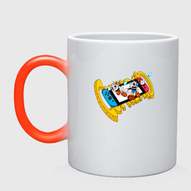 Кружка хамелеон с принтом CUPHEAD , керамика | меняет цвет при нагревании, емкость 330 мл | cup | cuphead | cuphead art | cuphead game | cuphead logo | game | head | голова | игра | капхед | капхед арт | капхед логотип | капхед персонажи | чашка
