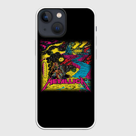 Чехол для iPhone 13 mini с принтом Metallica | Металика ,  |  | american | metal band | metallica | music | mystic | rock | американская | металлика | музыка | рок