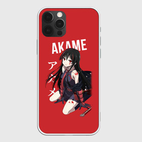 Чехол для iPhone 12 Pro Max с принтом Убийца Акамэ! | Akame ga Kill! , Силикон |  | akame | akame ga kill | anime | tegunvteg | акамэ | аниме | манга | мультфильм