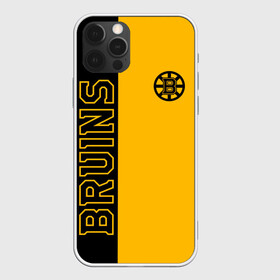 Чехол для iPhone 12 Pro Max с принтом NHL BOSTON BRUINS , Силикон |  | black | boston | bruins | hockey | ice | logo | nhl | sport | usa | бостон | брюинз | кубок | логотип | нхл | спорт | стэнли | хоккей