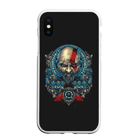 Чехол для iPhone XS Max матовый с принтом Casual GOW , Силикон | Область печати: задняя сторона чехла, без боковых панелей | gad of war | game | games | god of war | god of wor | бог войны | игра | игры | кратос