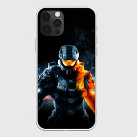 Чехол для iPhone 12 Pro Max с принтом Halo x Battlefield , Силикон |  | battlefield | game | games | halo | heilo | master chif | spartan | баттелфилд | игра | игры | ковенант | ковенанты | мастер чиф | спартанец | хало | хейло | хэйло