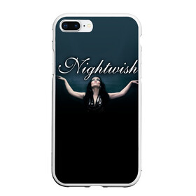 Чехол для iPhone 7Plus/8 Plus матовый с принтом Nightwish with Tarja , Силикон | Область печати: задняя сторона чехла, без боковых панелей | nightwish | tarja | tarja turanen | turunen | найтвиш | тарья | тарья турунен | турунен