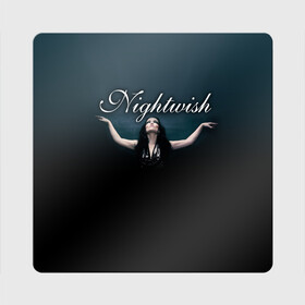 Магнит виниловый Квадрат с принтом Nightwish with Tarja , полимерный материал с магнитным слоем | размер 9*9 см, закругленные углы | nightwish | tarja | tarja turanen | turunen | найтвиш | тарья | тарья турунен | турунен