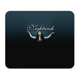 Коврик для мышки прямоугольный с принтом Nightwish with Tarja , натуральный каучук | размер 230 х 185 мм; запечатка лицевой стороны | Тематика изображения на принте: nightwish | tarja | tarja turanen | turunen | найтвиш | тарья | тарья турунен | турунен