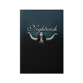 Обложка для паспорта матовая кожа с принтом Nightwish with Tarja , натуральная матовая кожа | размер 19,3 х 13,7 см; прозрачные пластиковые крепления | nightwish | tarja | tarja turanen | turunen | найтвиш | тарья | тарья турунен | турунен