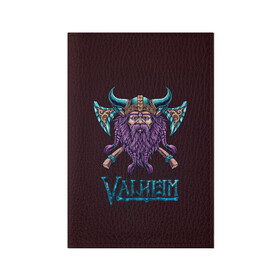 Обложка для паспорта матовая кожа с принтом Valheim Viking , натуральная матовая кожа | размер 19,3 х 13,7 см; прозрачные пластиковые крепления | fantasy | mmo | valheim | valve | валхейм | вальхейм | викинги | выживалка | игра | королевская битва | ммо | ролевая игра | фэнтази