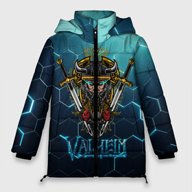 Женская зимняя куртка Oversize с принтом Valheim Neon Samurai , верх — 100% полиэстер; подкладка — 100% полиэстер; утеплитель — 100% полиэстер | длина ниже бедра, силуэт Оверсайз. Есть воротник-стойка, отстегивающийся капюшон и ветрозащитная планка. 

Боковые карманы с листочкой на кнопках и внутренний карман на молнии | Тематика изображения на принте: fantasy | mmo | valheim | valve | валхейм | вальхейм | викинги | выживалка | игра | королевская битва | ммо | ролевая игра | фэнтази