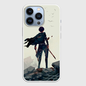 Чехол для iPhone 13 Pro с принтом Атака титанов Леви ,  |  | anime | attack on titan | manga | shingeki no kyojin леви | аниме | атака титанов | вторжение гигантов | вторжение титанов | манга | титаны