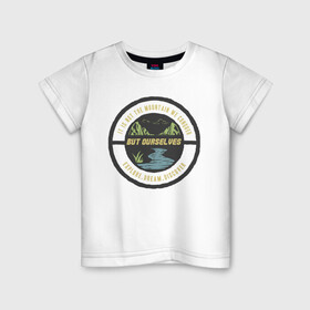 Детская футболка хлопок с принтом Explore Dream Discover , 100% хлопок | круглый вырез горловины, полуприлегающий силуэт, длина до линии бедер | Тематика изображения на принте: travel | отдых | путешествие отпуск | путешествия | туризм | турист