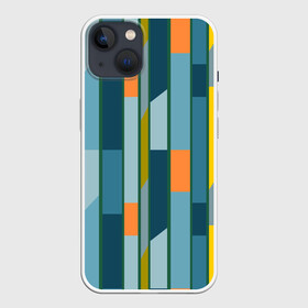 Чехол для iPhone 13 с принтом Абстракция в стиле модерн ,  |  | abstract | modern | stripes | абстракция | модерн | полосы