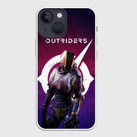 Чехол для iPhone 13 mini с принтом Outriders ,  |  | devastator | outriders | outsiders | people can fly | pyromancer | square enix | technomancer | trickster | аутрайдерс