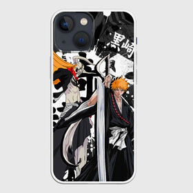 Чехол для iPhone 13 mini с принтом Bleach ,  |  | bleach | hollow | ichigo | аниме | блич | ичиго куросаки | манга | маска | пустой