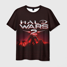 Мужская футболка 3D с принтом Halo Wars 2 , 100% полиэфир | прямой крой, круглый вырез горловины, длина до линии бедер | game | games | halo | halo wars | heilo | master chif | spartan | игра | игры | ковенант | ковенанты | мастер чиф | спартанец | хало | хейло | хэйло