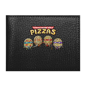 Обложка для студенческого билета с принтом Ninja Pizzas , натуральная кожа | Размер: 11*8 см; Печать на всей внешней стороне | donatello | leonardo | michelangelo | ninja | pizza | raphael | turtles | донателло | животные | карате | комикс | комиксы | леонардо | микеланджело | мультфильм | мутант | мутанты | ниндзя | пицца | рафаэль | сплинтер | супергерой