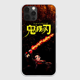 Чехол для iPhone 12 Pro Max с принтом Танджиро Камадо в огне , Силикон |  | demon slayer | kamado | kimetsu no yaiba | nezuko | tanjiro | аниме | гию томиока | зеницу агацума | иноске хашибира | камадо | клинок | корзинная девочка | манга | музан кибуцуджи | незуко | рассекающий демонов | танджиро