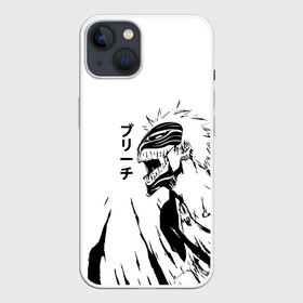 Чехол для iPhone 13 с принтом Rage of Kurosaki Ichigo ,  |  | anime | bleach | аниме | блич | герой | зло | иероглифы | куросаки ичиго | персонаж | япония