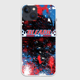 Чехол для iPhone 13 с принтом BLEACH LOGO | БЛИЧ ,  |  | anime | bleach | form | heroes | ichigo | manga | аниме | блич | броня | герои | ичиго | костюм | манга