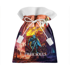 Подарочный 3D мешок с принтом DARKSOULS | RPG , 100% полиэстер | Размер: 29*39 см | dark souls | darksouls | tegunvte | темные души