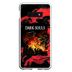 Чехол для Samsung S10E с принтом DARKSOULS | DRAGON AGE , Силикон | Область печати: задняя сторона чехла, без боковых панелей | dark souls | darksouls | tegunvte | темные души