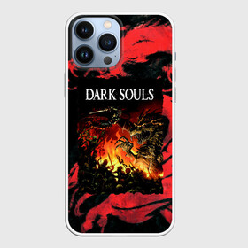 Чехол для iPhone 13 Pro Max с принтом DARKSOULS | DRAGON AGE ,  |  | Тематика изображения на принте: dark souls | darksouls | tegunvte | темные души