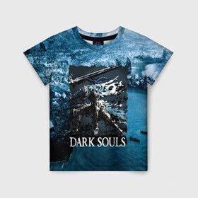 Детская футболка 3D с принтом DARKSOULS | Project Dark , 100% гипоаллергенный полиэфир | прямой крой, круглый вырез горловины, длина до линии бедер, чуть спущенное плечо, ткань немного тянется | Тематика изображения на принте: dark souls | darksouls | tegunvte | темные души