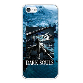 Чехол для iPhone 5/5S матовый с принтом DARKSOULS | Project Dark , Силикон | Область печати: задняя сторона чехла, без боковых панелей | dark souls | darksouls | tegunvte | темные души