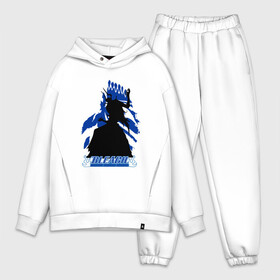 Мужской костюм хлопок OVERSIZE с принтом Shinigami Bleach ,  |  | bleach | daiko | ichigo | kurosaki | shinigami | блич | ичиго | куросаки