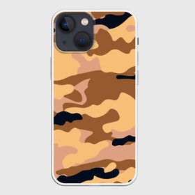 Чехол для iPhone 13 mini с принтом Камуфляж ,  |  | армия | военные | камуфляж | текстура | фон