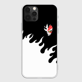 Чехол для iPhone 12 Pro с принтом BLEACH FIRE | БЛИЧ ОГОНЬ , силикон | область печати: задняя сторона чехла, без боковых панелей | 13 отряд | anime | archangel | aurora | bleach | heroes | ichigo | manga | mask | аниме | блич | герои | ичиго | манга | маска