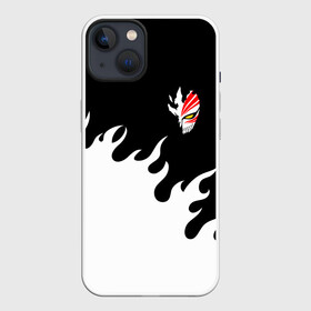 Чехол для iPhone 13 с принтом BLEACH FIRE | БЛИЧ ОГОНЬ ,  |  | 13 отряд | anime | archangel | aurora | bleach | heroes | ichigo | manga | mask | аниме | блич | герои | ичиго | манга | маска