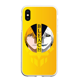 Чехол для iPhone XS Max матовый с принтом Хичиго Bleach , Силикон | Область печати: задняя сторона чехла, без боковых панелей | bleach | hichigo | ichigo | kurosaki | блич | ичиго | куросаки | хичиго