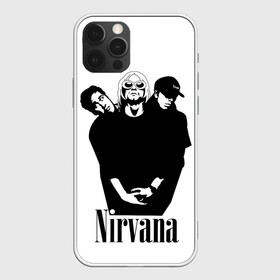 Чехол для iPhone 12 Pro Max с принтом Nirvana Группа , Силикон |  | album | curt | kobain | music | nevermind | nirvana | rock | smells like | teen spirit | альбом | гитара | курт кобейн | музыка | невермайнд | нирвана | рок