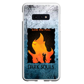 Чехол для Samsung S10E с принтом DARK SOULS | СТОРОНА ДУШИ , Силикон | Область печати: задняя сторона чехла, без боковых панелей | dark souls | darksouls | tegunvte | темные души