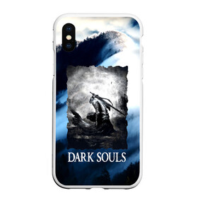 Чехол для iPhone XS Max матовый с принтом DARKSOULS WINTER , Силикон | Область печати: задняя сторона чехла, без боковых панелей | dark souls | darksouls | tegunvte | темные души