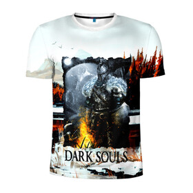 Мужская футболка 3D спортивная с принтом DARK SOULS NEW , 100% полиэстер с улучшенными характеристиками | приталенный силуэт, круглая горловина, широкие плечи, сужается к линии бедра | dark souls | darksouls | tegunvte | темные души