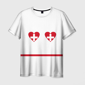 Мужская футболка 3D с принтом Медсестра , 100% полиэфир | прямой крой, круглый вырез горловины, длина до линии бедер | врач | красный крест | лучшая | медсестра | прикол | самая