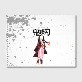 Альбом для рисования с принтом Nezuko Kamado Kimetsu no Yaiba , 100% бумага
 | матовая бумага, плотность 200 мг. | demon slayer | kamado | kimetsu no yaiba | nezuko | tanjiro | аниме | гию томиока | зеницу агацума | иноске хашибира | камадо | клинок | корзинная девочка | манга | музан кибуцуджи | незуко | рассекающий демонов | танджиро