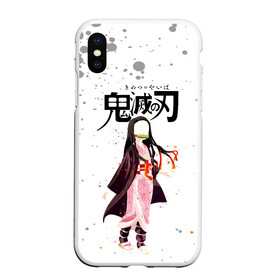 Чехол для iPhone XS Max матовый с принтом Nezuko Kamado Kimetsu no Yaiba , Силикон | Область печати: задняя сторона чехла, без боковых панелей | demon slayer | kamado | kimetsu no yaiba | nezuko | tanjiro | аниме | гию томиока | зеницу агацума | иноске хашибира | камадо | клинок | корзинная девочка | манга | музан кибуцуджи | незуко | рассекающий демонов | танджиро